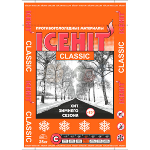 Средство от наледи Classik 25 кг мешок ICEHIT