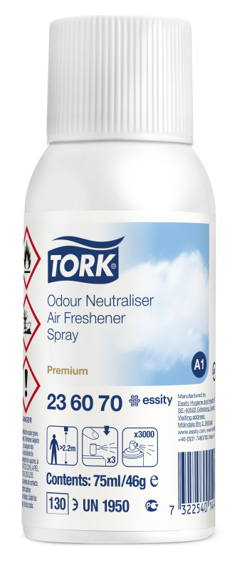 Tork аэрозольный освежитель воздуха Premium нейтрализатор запахов 75 мл