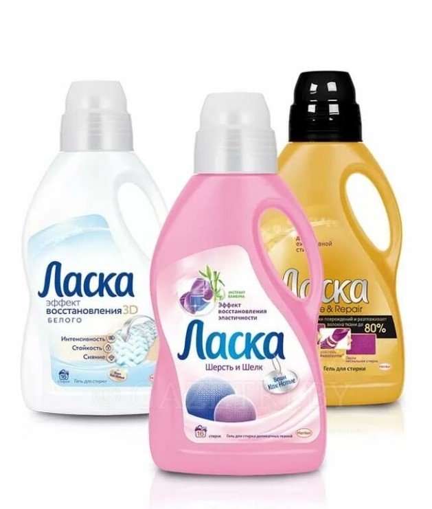 Гель для стирки Ласка 1 л