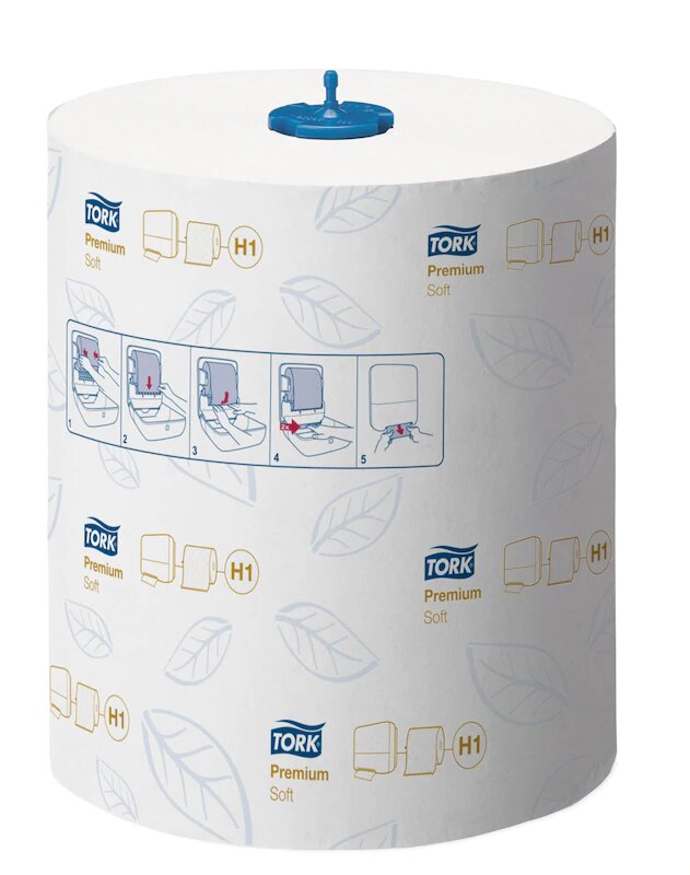 Tork Matic Premium полотенца в рулонах мягкие 2 сл 100 м 400 листов (290016)