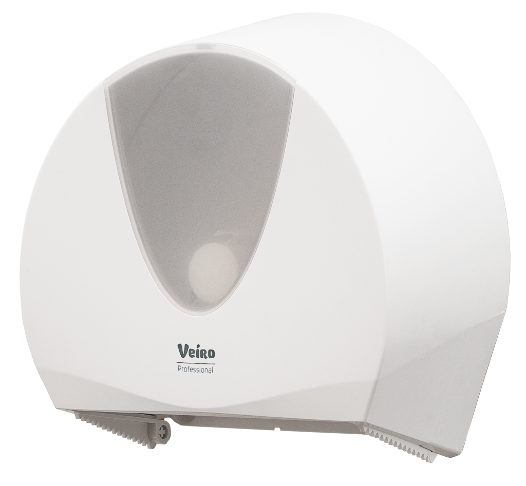 Диспенсер для туалетной бумаги в больших и средних рулонах Veiro Jumbo *1. 6211-511 Диспенсер для рулонных полотенец Veiro professional пластик, белый a1. Tsd JMB ELP диспенсер.