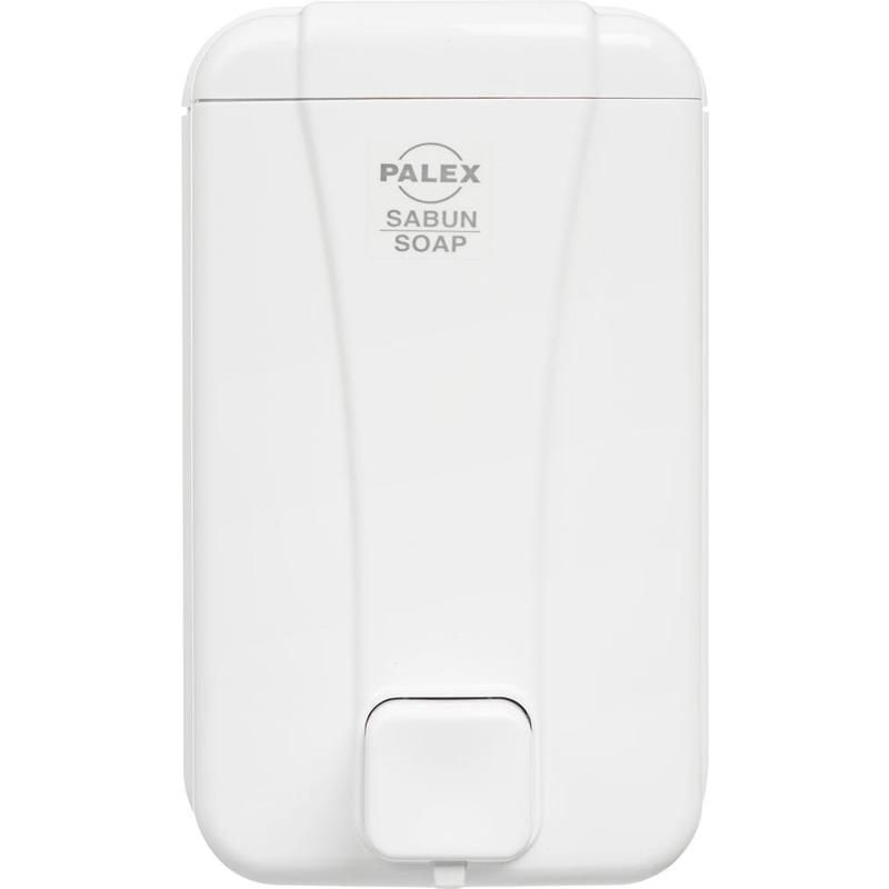Дозатор для жидкого мыла, ABS-пластик белый 1000мл PALEX