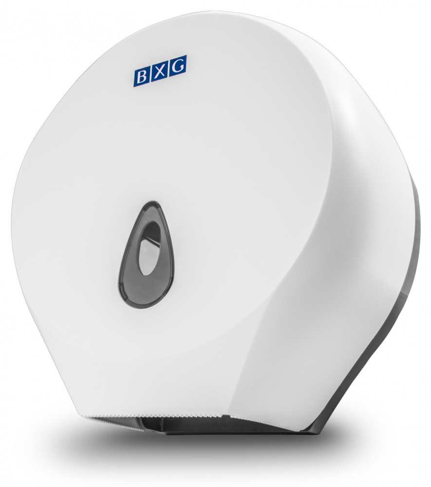Диспенсер для рулонной туалетной бумаги мини, ABS-пластик белый BXG (BXG-PD-8002)