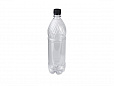 Бутылка 1 л ПЭТ прозрачная без крышки, горло 28 мм