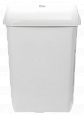 Корзина для мусора Veiro 43 л с крышкой белый пластик MaxBIN (A74145K2NS)