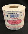 Туалетная бумага SOLO со втулкой 1 слой цвет натуральный,стандартный рулон в ассортименте